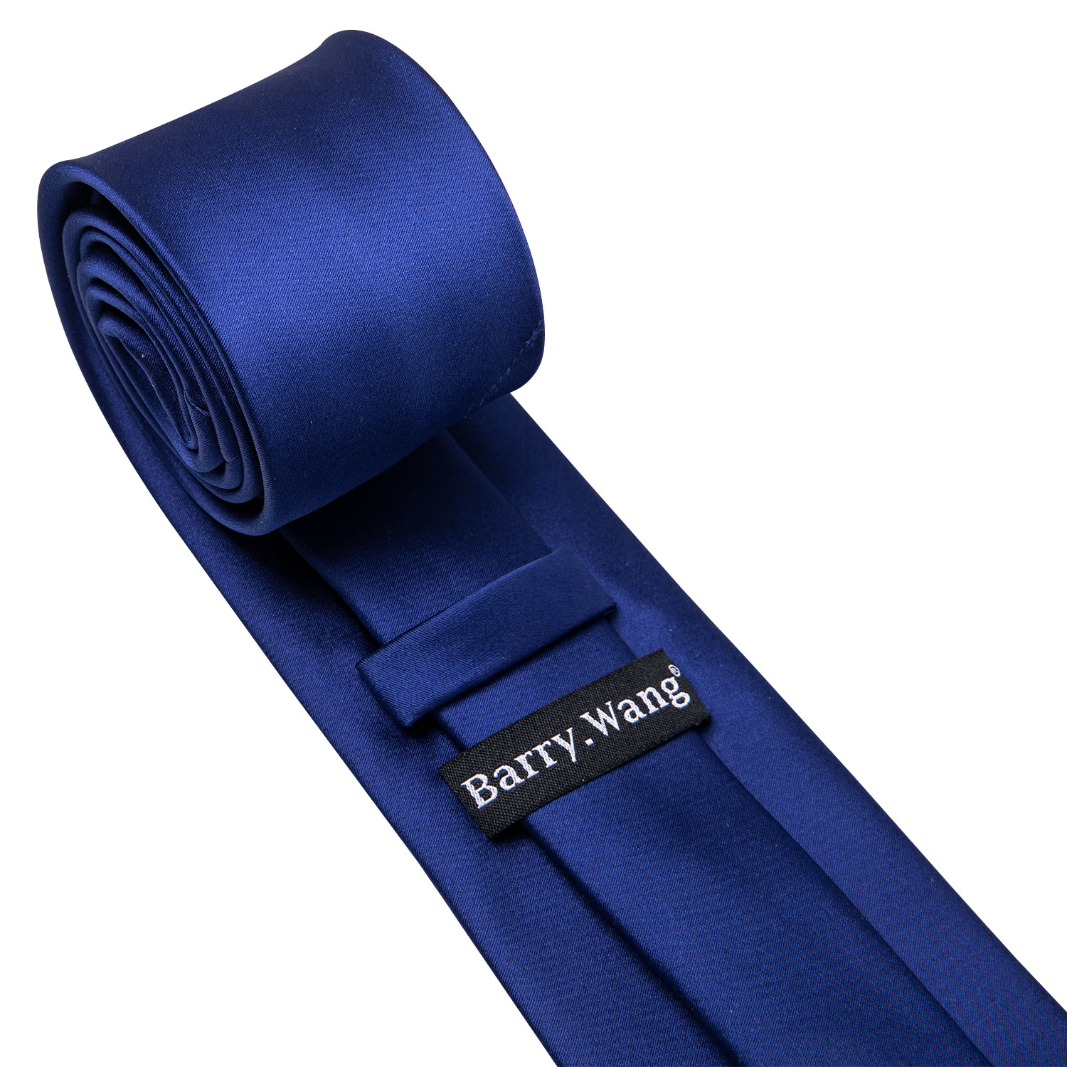 Barry.Wang Navy Royal Sky Blue - Silk Tie Striped 评论和价格
