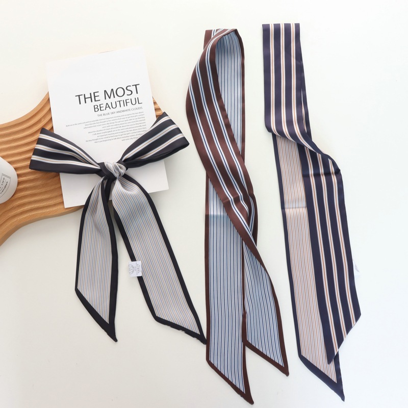 2025 New Striped Small Silk Sc - Silk Tie Striped 评论和价格
