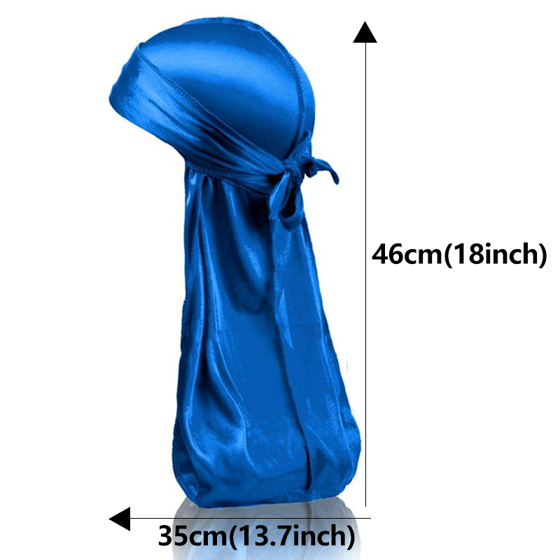 1-4Pcs New silk Durag Bandana  - Bandana Doo Rag 评论和价格