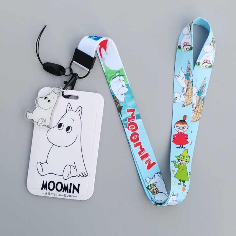Cartoon Moomins Hard Card Hold - Lanyard Badge Holder 评论和价格