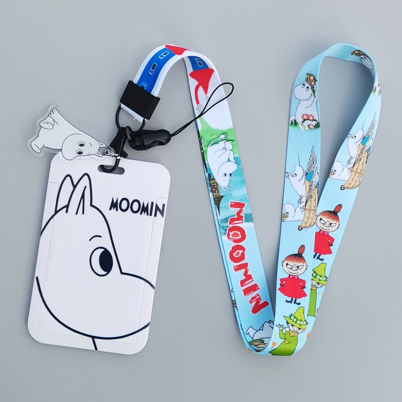 Cartoon Moomins Hard Card Hold - Lanyard Badge Holder 评论和价格